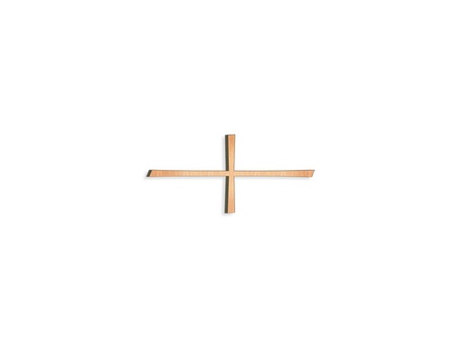 [ST-SK-29037] Náhrobný kríž Breitkreuz, bronz/nerez, 4,4–15 cm