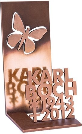 [ST-SK-31113] Bronzová motivační deska na náhrobek, 24×13 cm