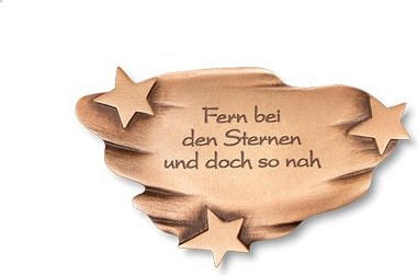 [ST-SK-31552] Náhrobná doska Hviezdna obloha s gravúrou, 9,5×15,5 cm