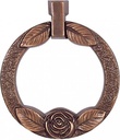 Bronze ozdobný kruh na náhrobek, Ø 14 cm