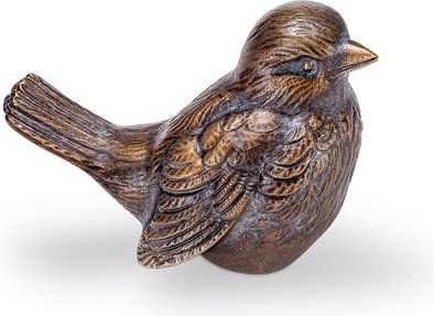 [ST-SK-37066] Bronzový Vták na náhrobok, 6×9×5 cm