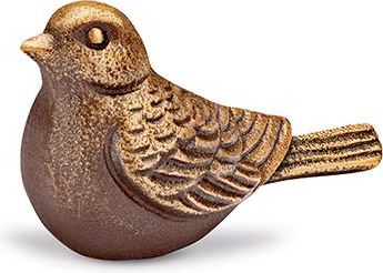 [ST-SK-37140] Bronzový vtáčik na náhrobok, 4×3,5×7,5 cm