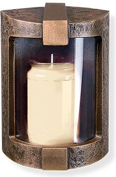 [ST-SK-40119] Bronze-Wandlampe für Grabmal, 16×12×10 cm