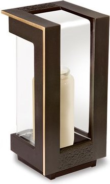 [ST-SK-40246] Bronze-Grablicht für Grabmal, 25×12×12 cm