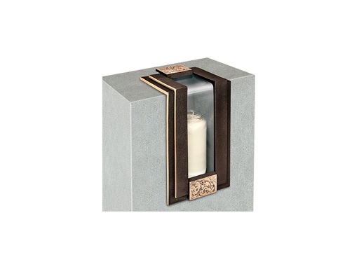 [ST-SK-40274] Náhrobný lampáš Einbaulaterne, 26×15×15 cm