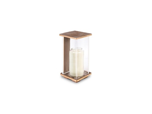 [ST-SK-40281] Náhrobný lampáš bronzový, 23×11×12 cm