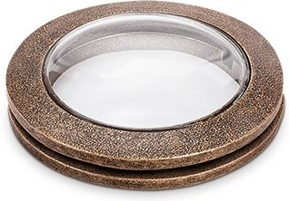[ST-SK-41101] Náhrobní lucerna z bronzu, výška 20 cm, průměr 13 cm