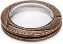 Náhrobní lucerna z bronzu, výška 20 cm, průměr 13 cm