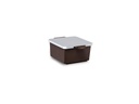 Bronzová svätená voda na náhrobok, 6×10×13 cm
