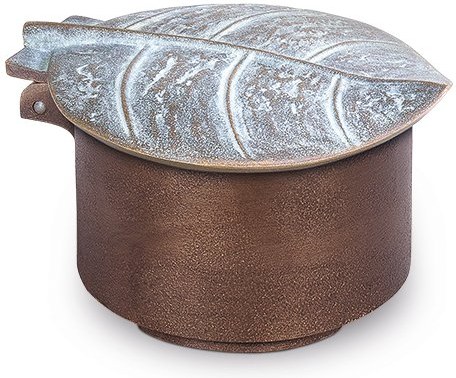 [ST-SK-50128] Bronzová svietnica na náhrobok, 7×10×13 cm