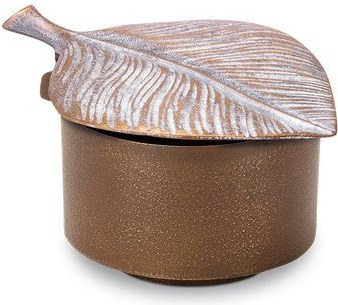 [ST-SK-51203] Bronzová posvěcená voda na náhrobek, 14×10 cm