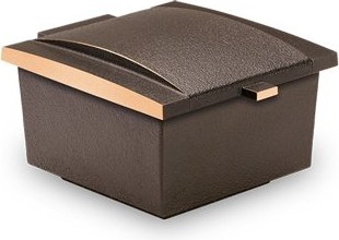[ST-SK-51204] Bronzová posvěcená voda na náhrobek, 6,5×10×12 cm