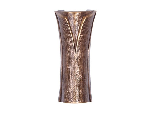 [ST-SK-53025] Nástenná váza na náhrobok, bronz, 18×8 cm