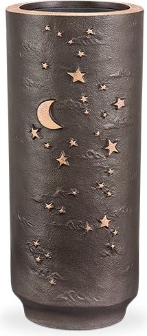 [ST-SK-53097] Bronzová váza na náhrobok, výška 19 cm