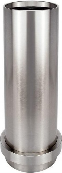 Edelstahl-Grabvase, Höhe 27 cm