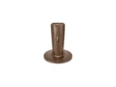 Zapustená váza na náhrobok, bronz, výška 21–24 cm