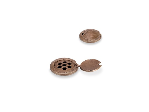 [ST-SK-53258] Bronzový krúžok na vázu na náhrobok, Ø 12 cm