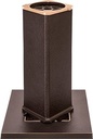 Bronze eingelassene Grabvase, 27×9,5×9,5 cm