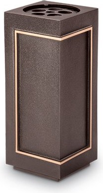 [ST-SK-53311] Bronzová váza na náhrobek, 18–28 cm