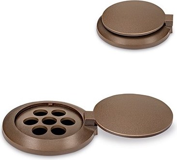 Bronzový krúžok na vázu na náhrobok, Ø 12 cm