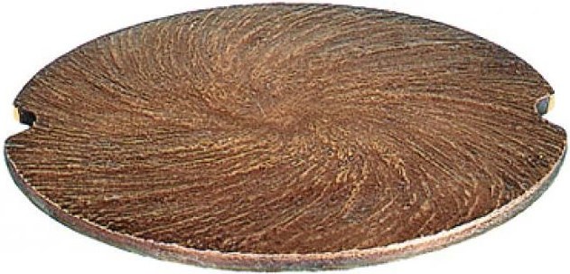 Bronzová krytka na kvetináč, priemer 13 cm