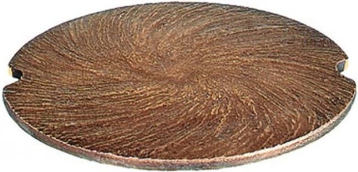 [ST-SK-54043] Bronze-Abdeckplatte für Blumentopf, Ø 13 cm