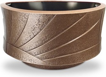 [ST-SK-54091] Náhrobní mísa z bronzu, výška 17 cm, průměr 31 cm