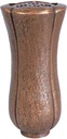 Bronzová váza na náhrobok, výška 26 cm