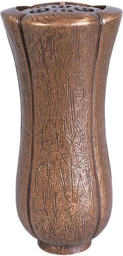 [ST-SK-54930] Bronzová váza na náhrobok, výška 26 cm