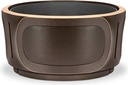 Bronzová mísa na náhrobek, průměr 22 cm, výška 11,5 cm