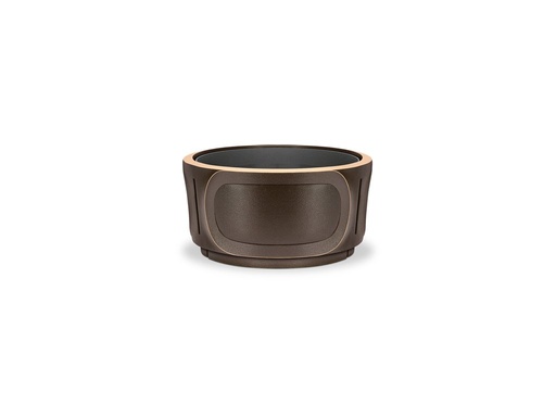 [ST-SK-55001] Bronzová misa na náhrobok, priemer 22 cm, výška 11,5 cm