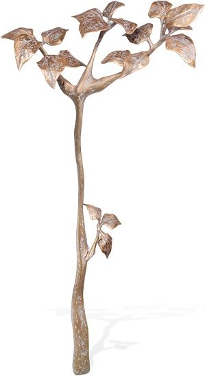 Bronze Baum des Lebens für Grabmal, 92×44 cm
