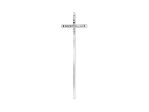 [ST-SK-60237] Grabkreuz mit Kristall, 78×22 cm