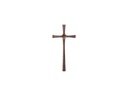 Grabkreuz mit Kristall, Bronze, 85×40 cm