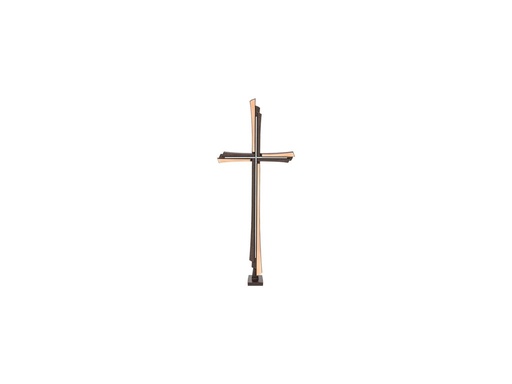 [ST-SK-61120] Náhrobný kríž voľne stojaci, bronz, 61×24,5 cm