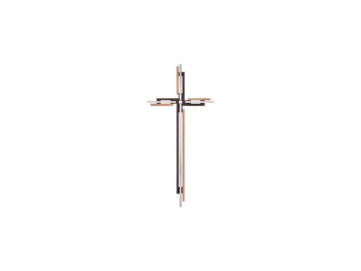 [ST-SK-62599] Náhrobný kríž aufliegend, bronz, 15–61 cm