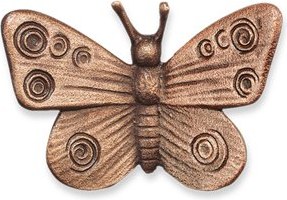 [ST-SK-80017] Bronzový motýl na náhrobek, 4×6 cm