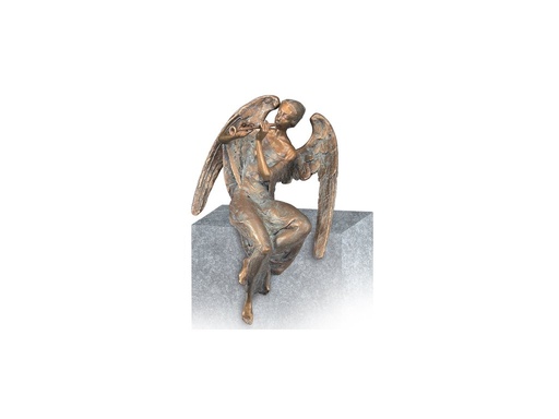 [ST-SK-84124] Bronzový anjel na náhrobok, 16–58 cm