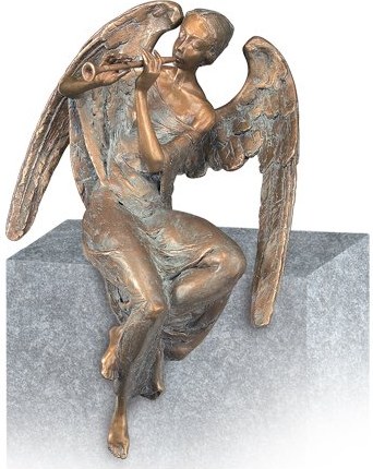 [ST-SK-84124] Bronzový anjel na náhrobok, 16–58 cm