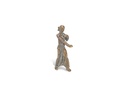 Bronzová figurálna dekorácia na náhrobok, 14,5×5×7,5 cm
