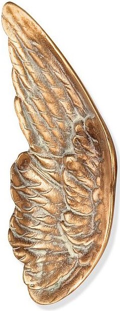 Bronze-Flügel für Grabmal, 15×6 cm