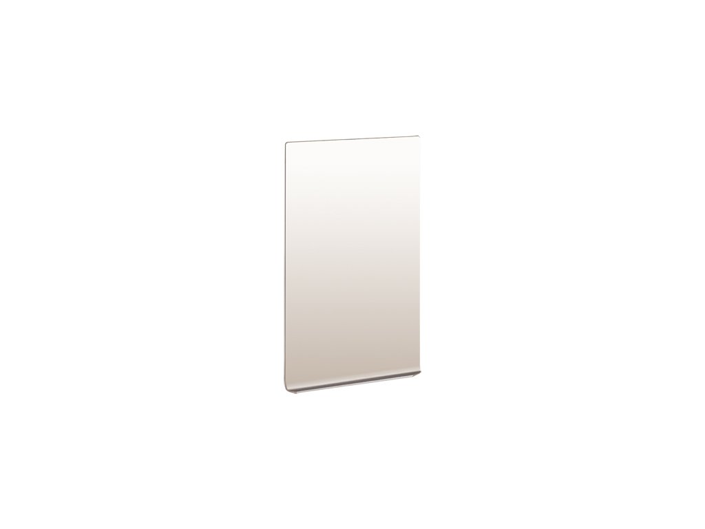 Zrkadlový plech z nehrdzavejúcej ocele na lampáš, 14,4×8 cm alebo 18,5