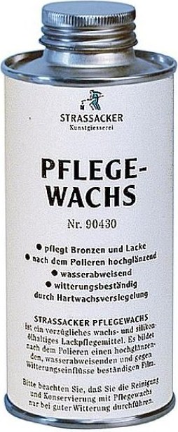 Pflegewachs für Grabmal