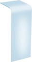 Náhrobní lucerna - náhradní sklo, 15,20 × 6,40 cm