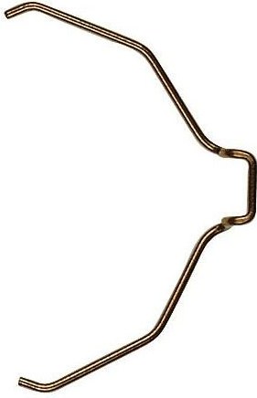 [ST-SK-93050] Drôtená pružina na lampáš, bronz/hliník, 1,2–1,4 mm
