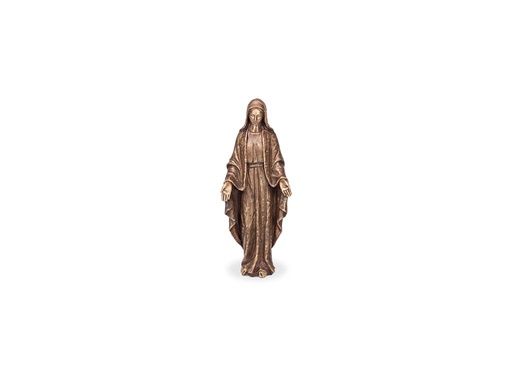 [ST-SK-94041] Bronzová Madona na náhrobok, 40×15,5×10 cm