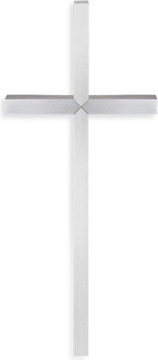 [ST-SK-KREUZ16] Grabkreuz aus rostfreiem Edelstahl, 20×8 cm oder 40×16 cm