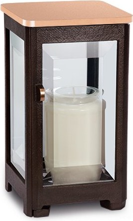 [ST-SK-LAT04] Bronzový lampáš na náhrobok, 16–30 cm