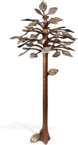 Bronzový Strom života na náhrobok, výška 60–80 cm