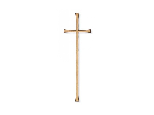 [ST-SK-SCHRKR003] Grabkreuz Elegant, Bronze, 8–60 cm